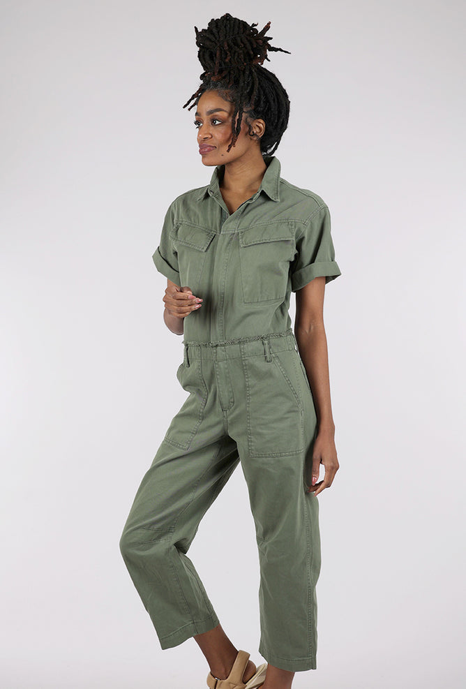 Pistola Pippa Curved Leg Jumpsuit, Meadow