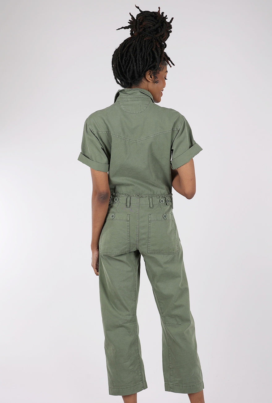 Pistola Pippa Curved Leg Jumpsuit, Meadow