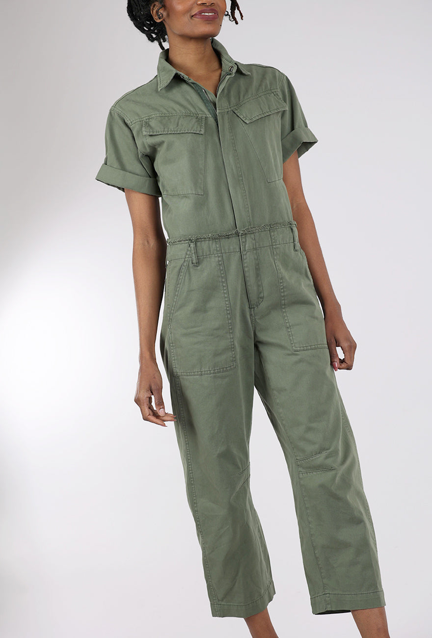 Pistola Pippa Curved Leg Jumpsuit, Meadow