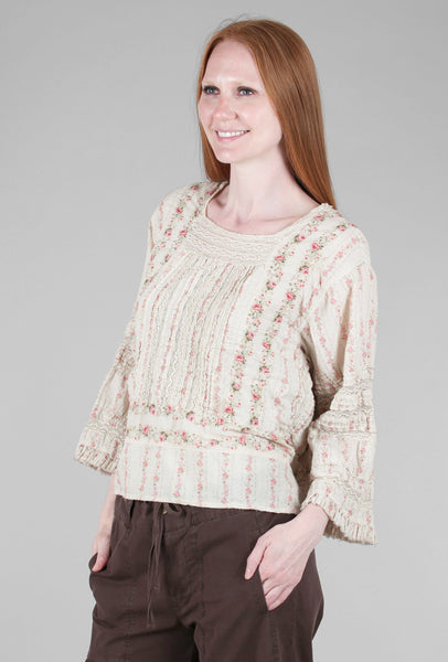 Magnolia Pearl Floral Raelle Blouse, Rosalina