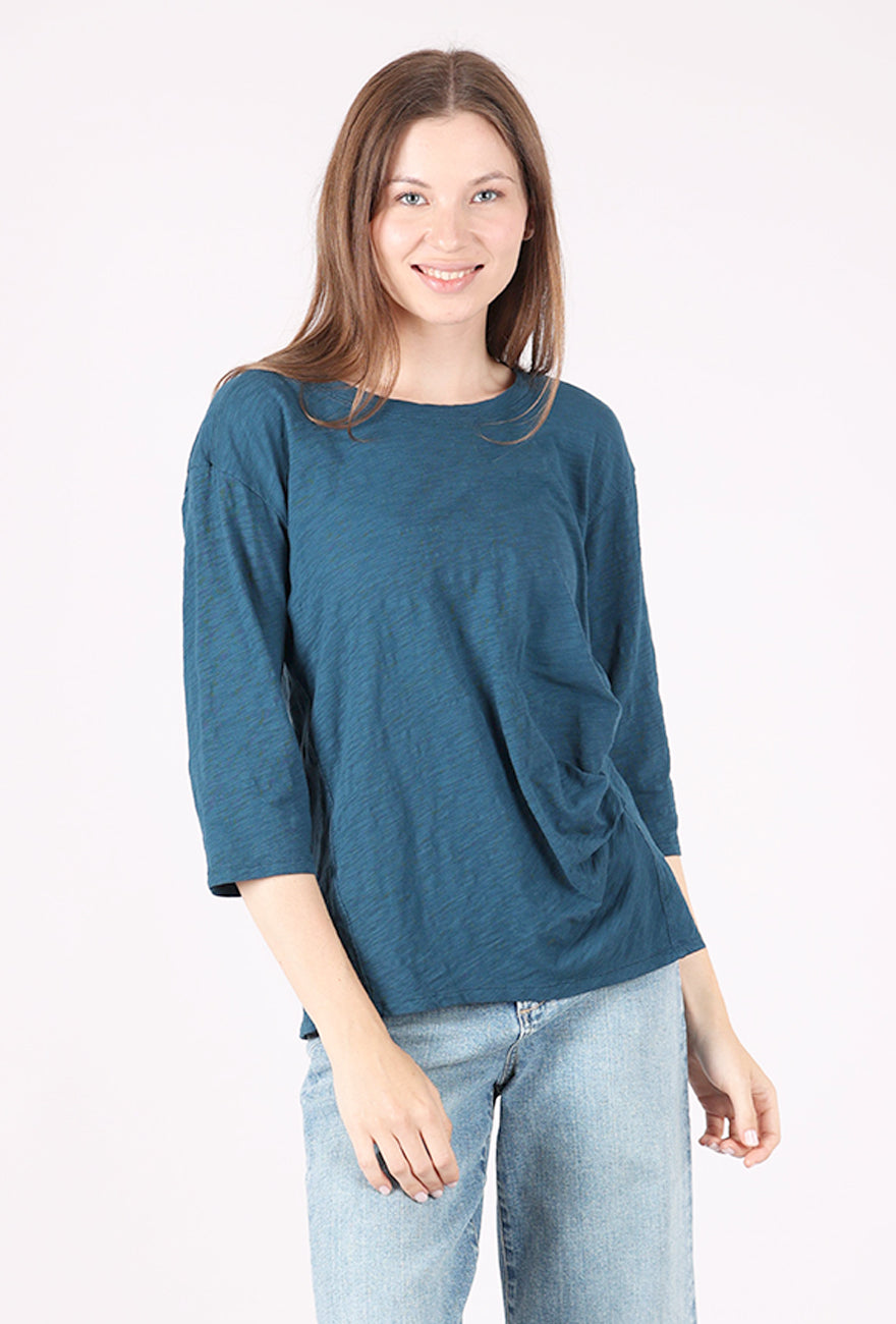 Side-Gathered Tee, Fanta-Sea
