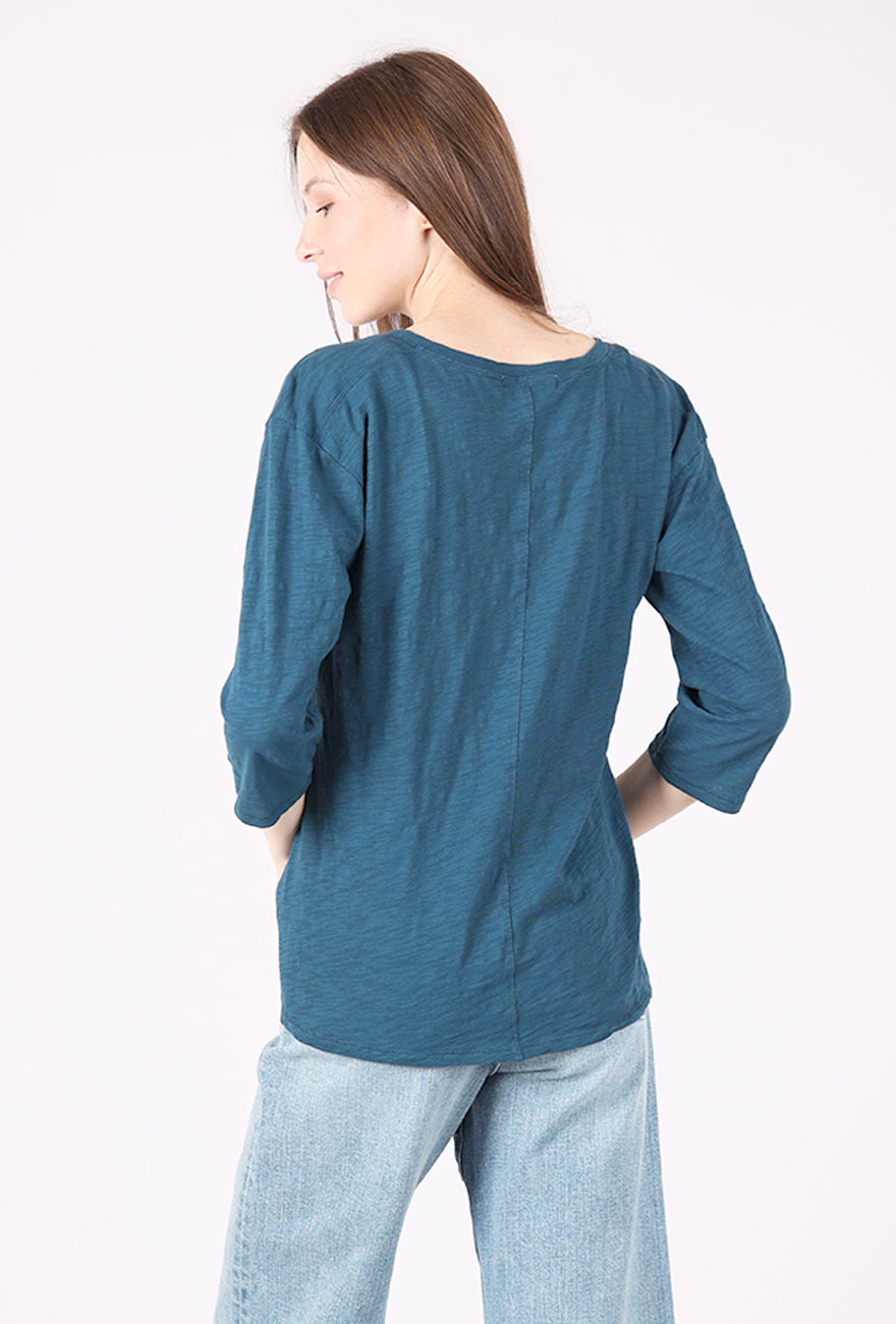 Side-Gathered Tee, Fanta-Sea