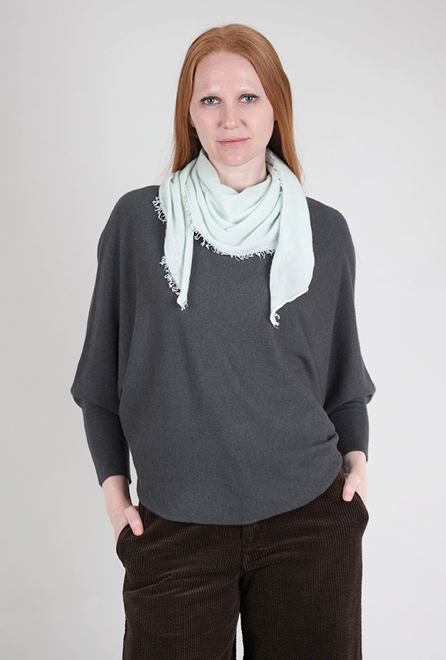 Grisal Love Mini Cashmere Scarf, Cloud