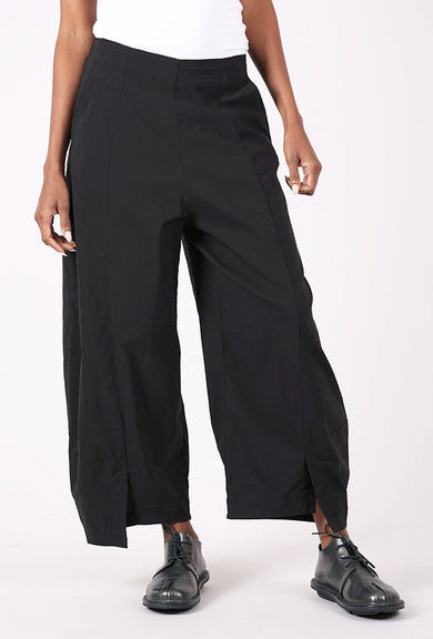 Rundholz Sig Stretch Slouch Lantern Pant, Black