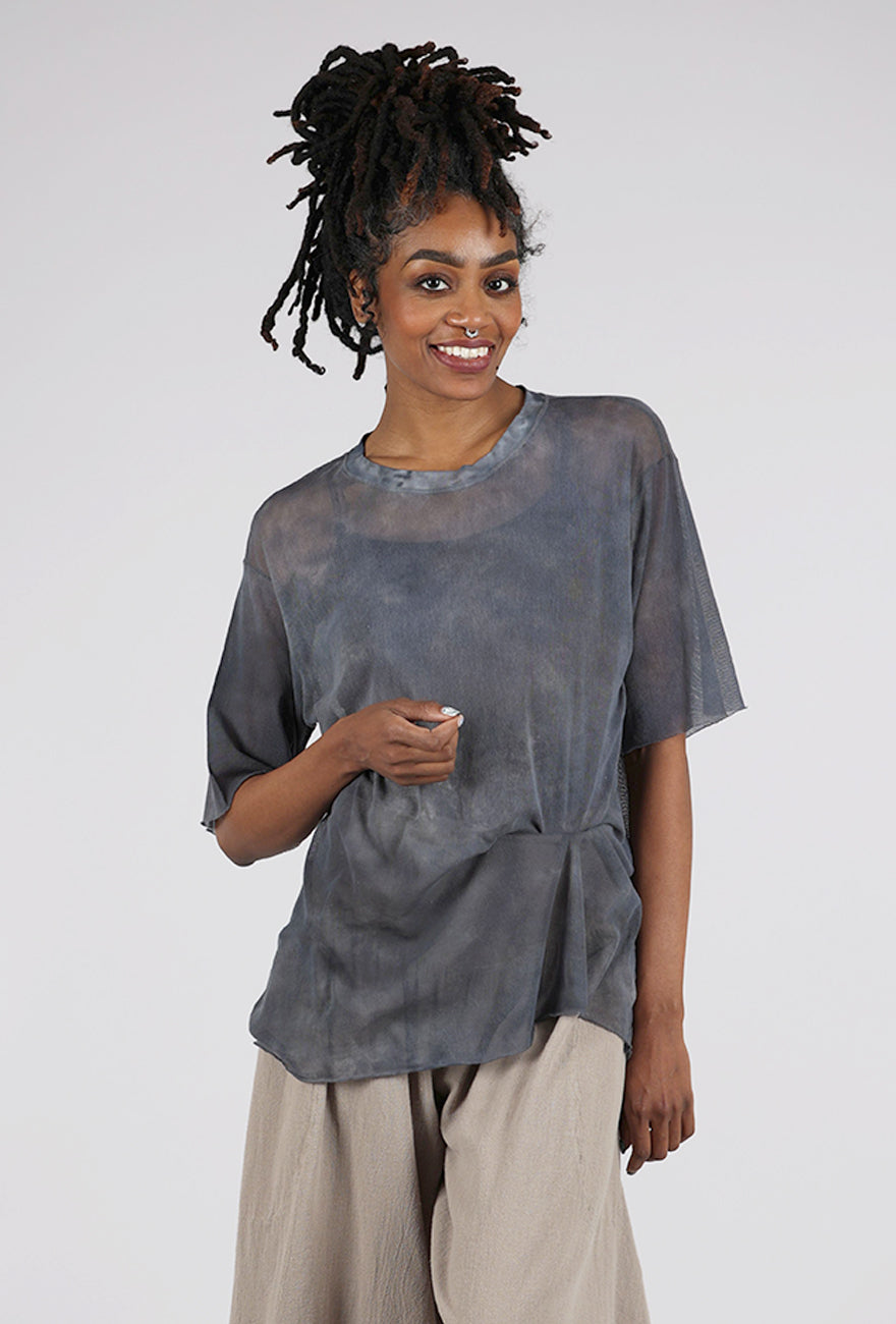 Heyne Bogut HB Mesh Tee, Gray