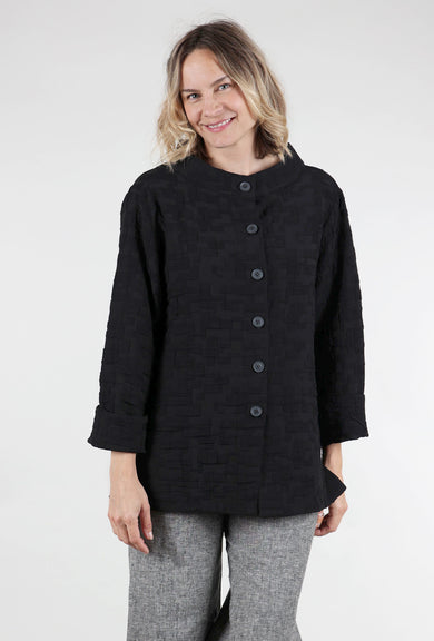 M Square Hazel Strata Jacket, Onyx