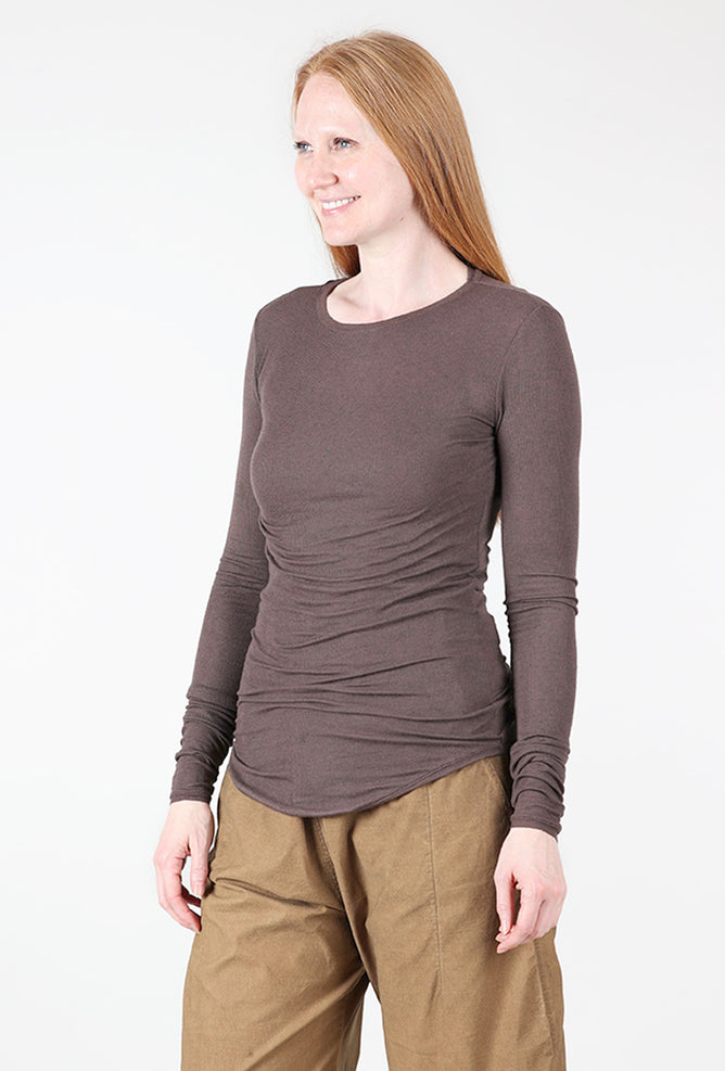 Sort Aarhus Bobbie Boatneck Tee, Moro