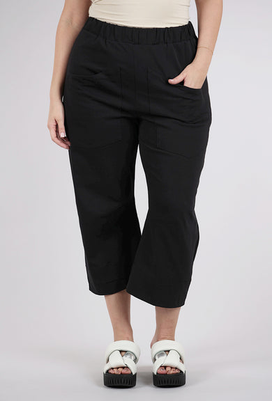 Alembika French Terry Pocket Pant, Black