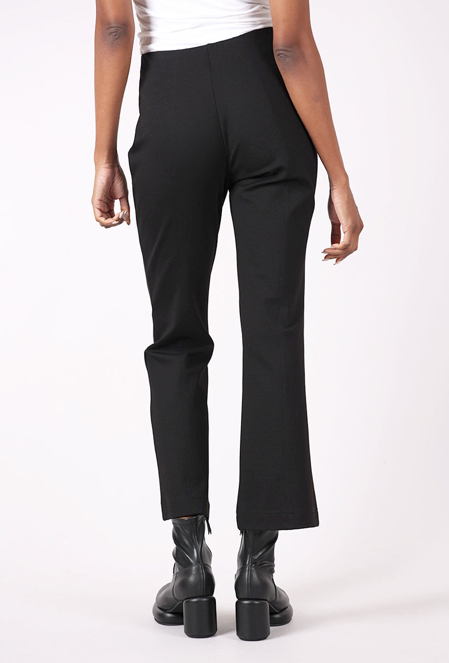 Olivia by Habitat Ponte Kick Flare Pant, Black