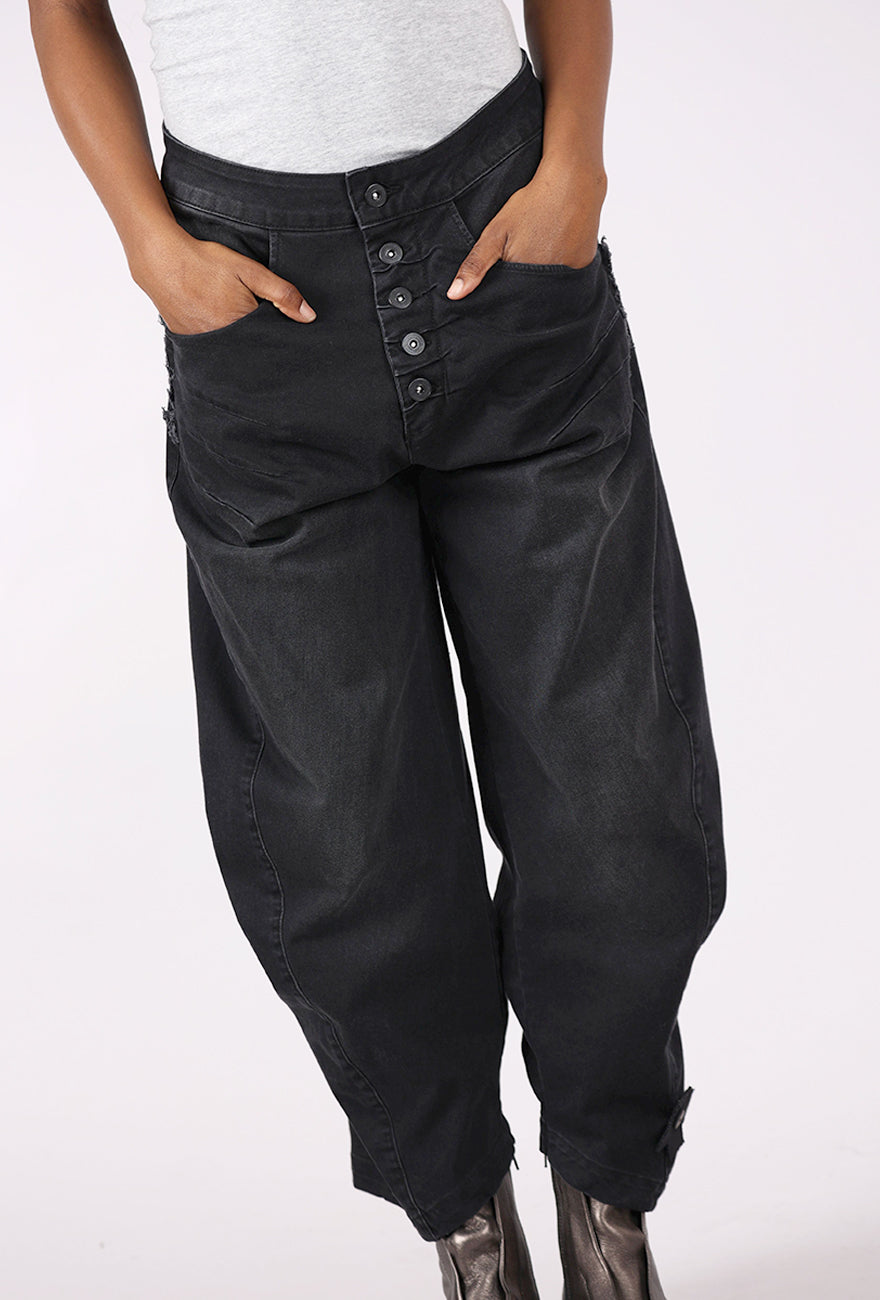 Pluslavie The Barrel Denim, Black