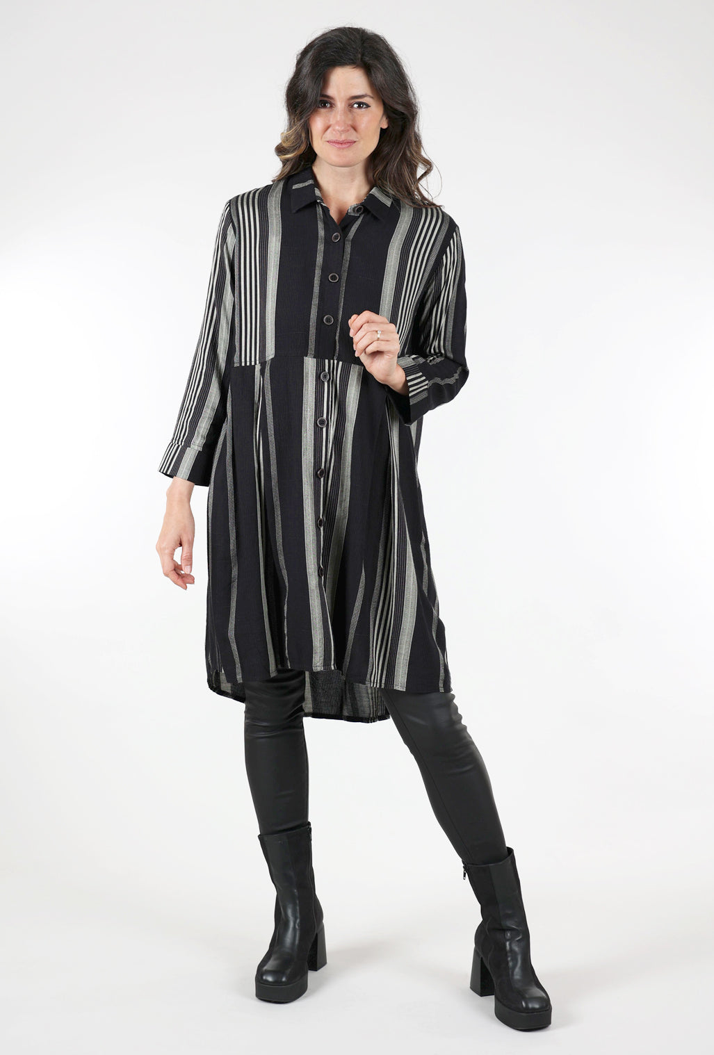 M Square Dolly Tunic, Onyx