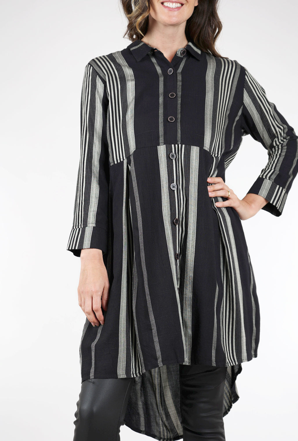 M Square Dolly Tunic, Onyx