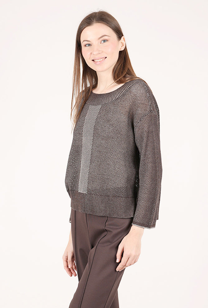 Olivia by Habitat Reversible Mesh Go-To Topper, Chocolate