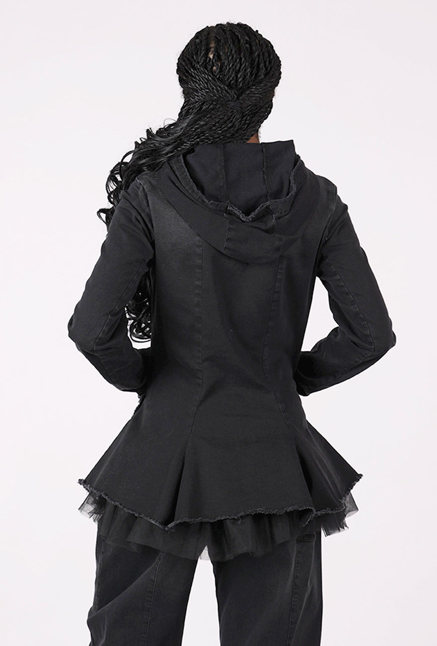The Cute Denim Jacket, Black