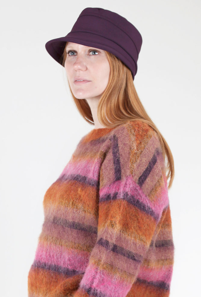 Lillie & Cohoe Cloudburst Private Cap, Plum