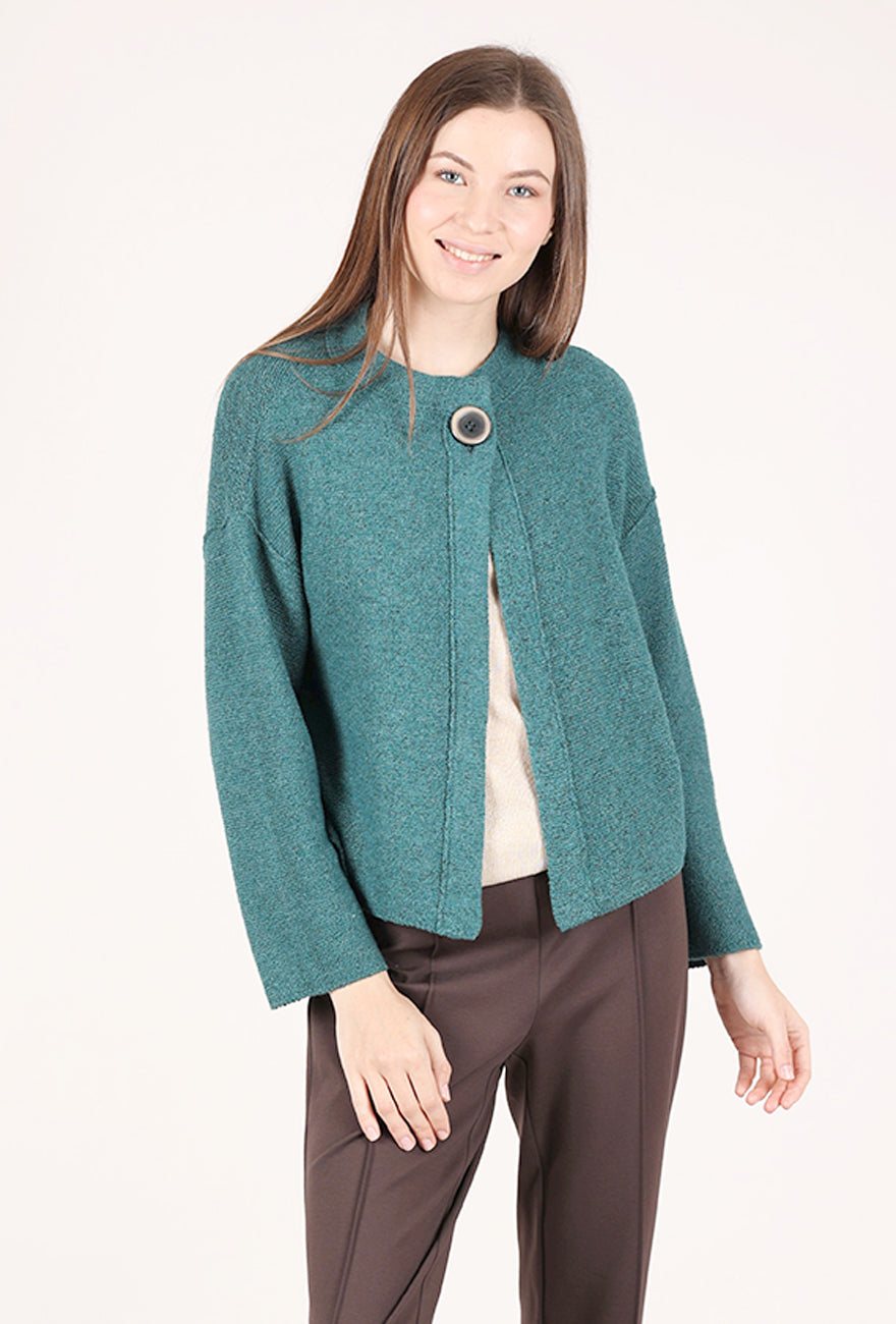 Olivia by Habitat Hearth Heather Candlelight Cardie, Marine