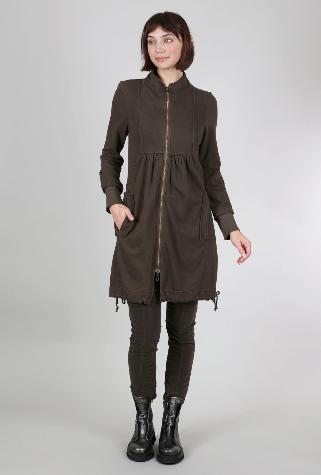 Wearables by XCVI Cord Timberline Leggings, Boxwood