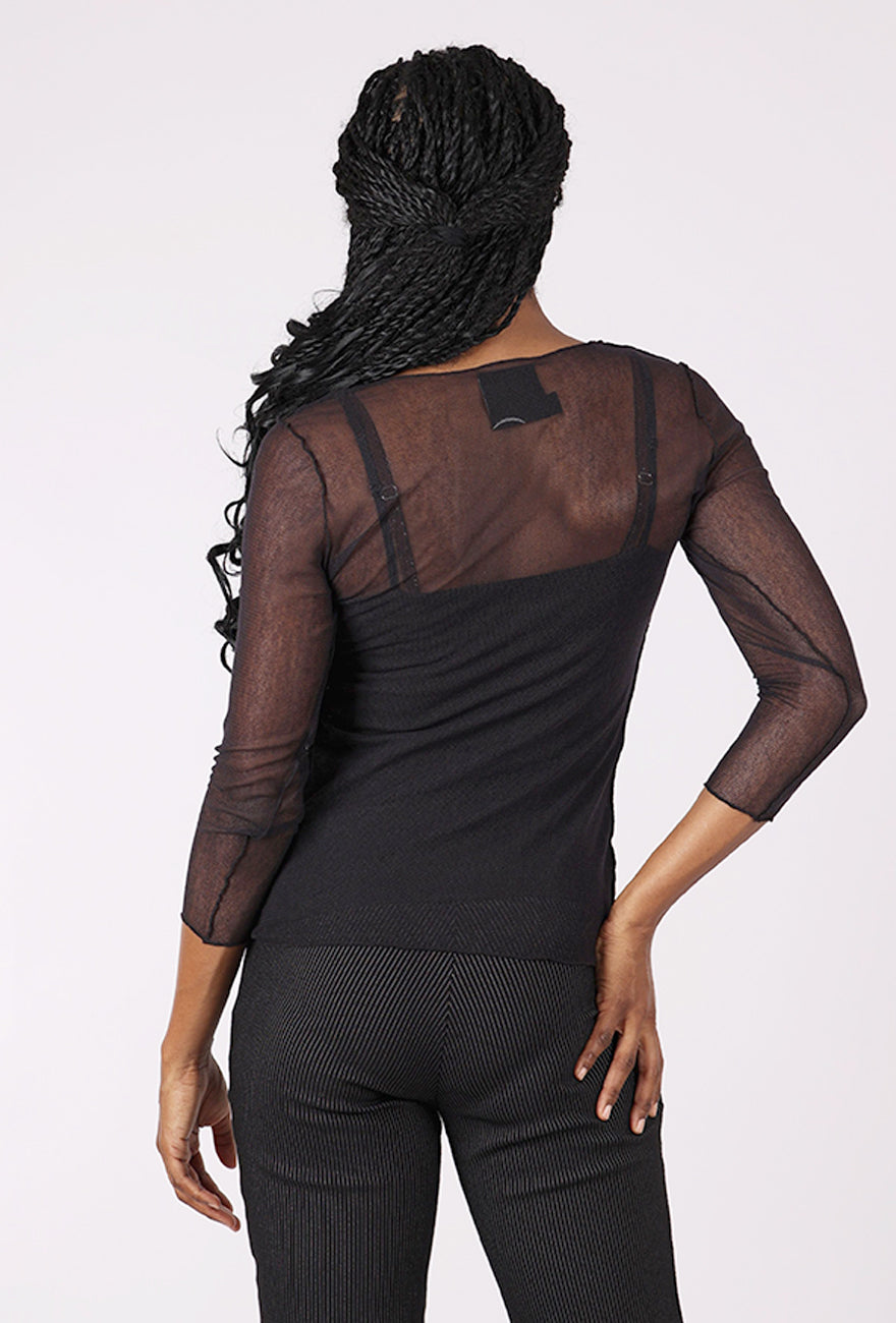 Diva Mesh Tee, Iron