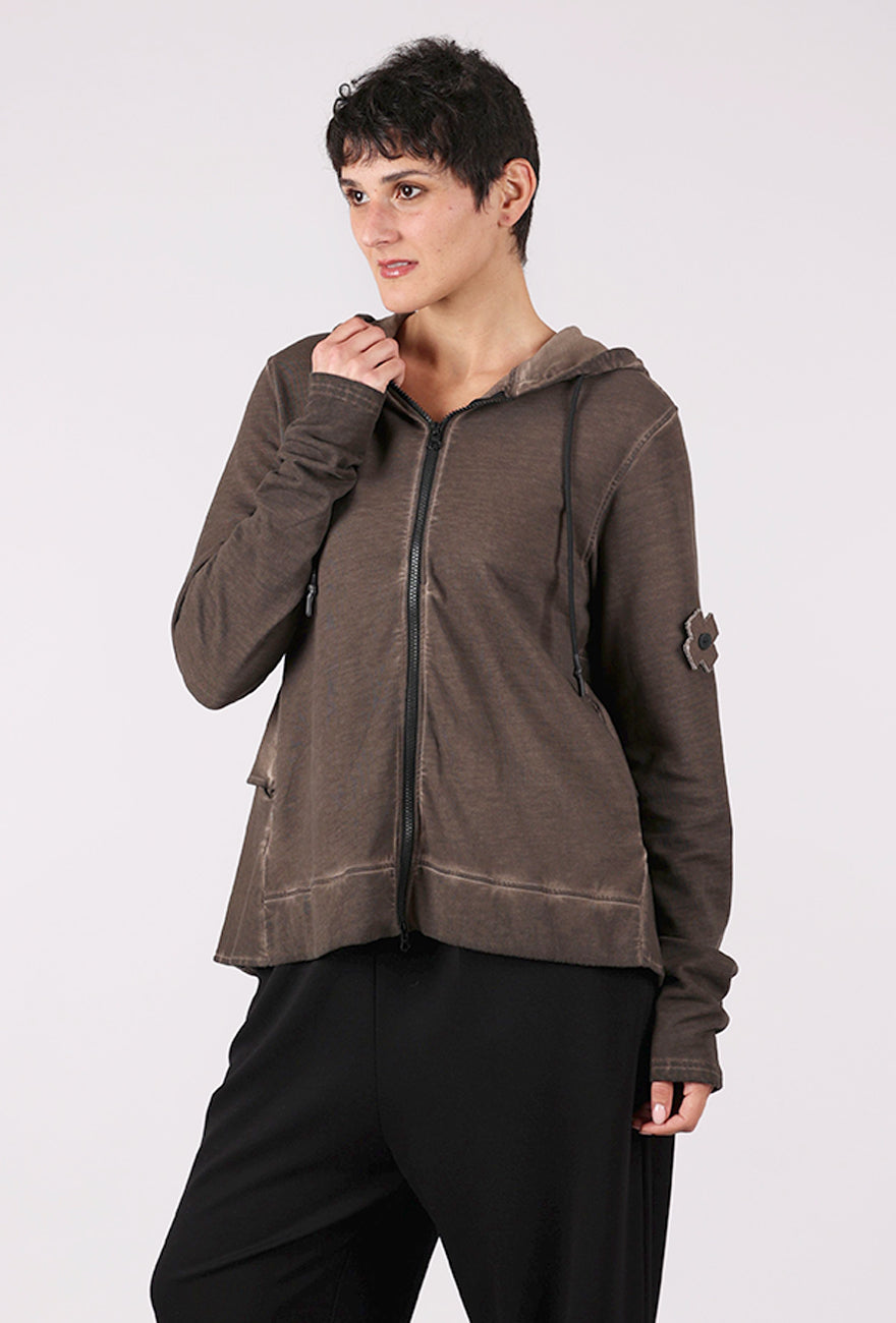 No Cardigan FW25, Chocolate
