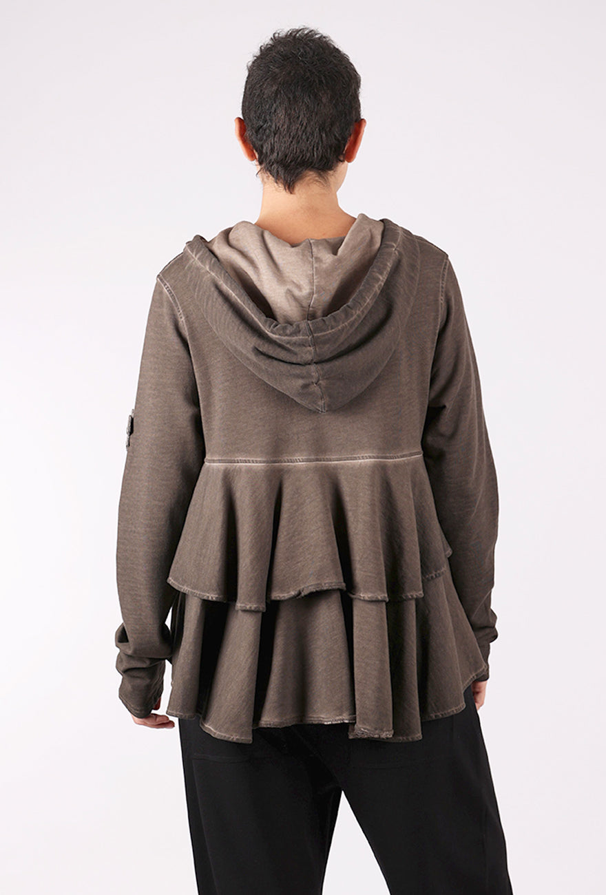 No Cardigan FW25, Chocolate