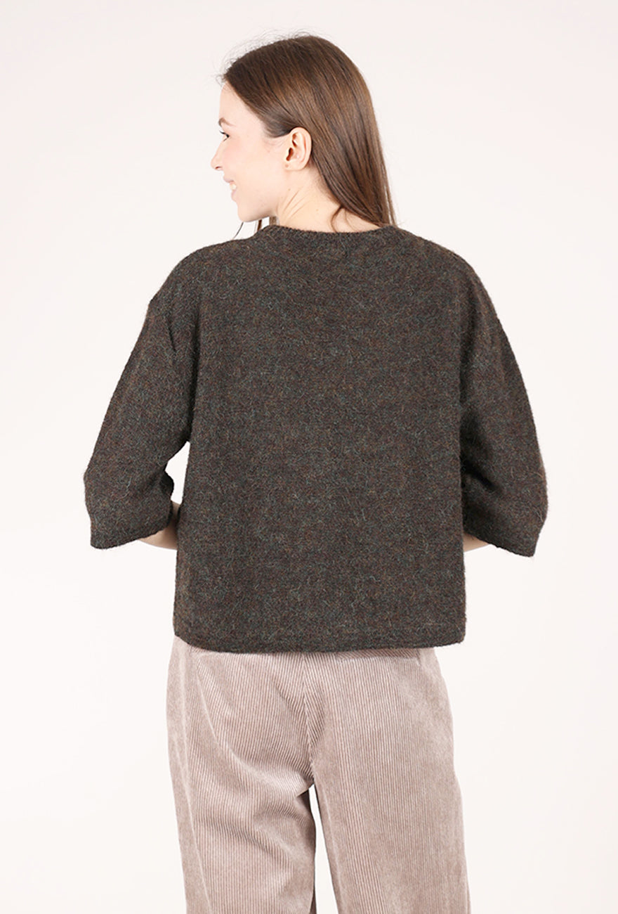 Sessun London S/S Sweater, Lichen Mix
