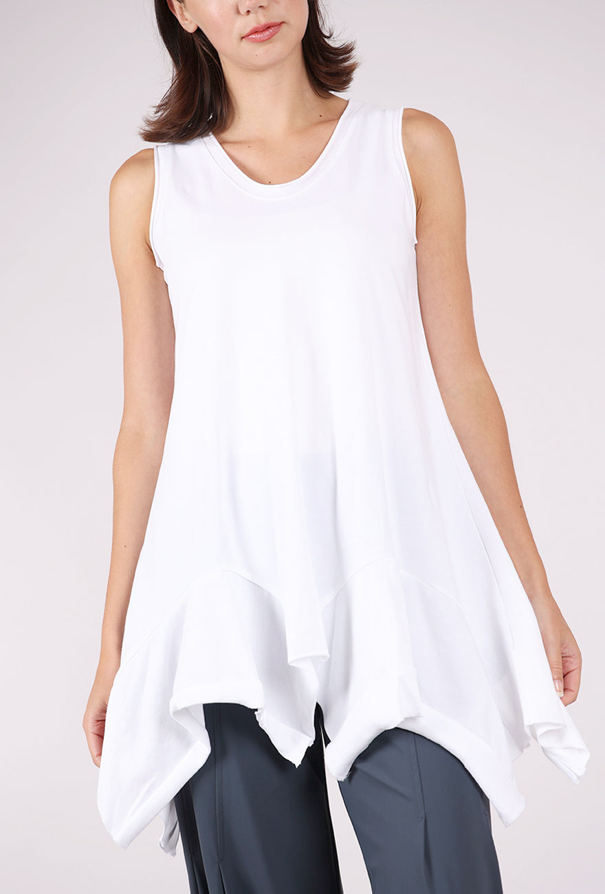 Pluslavie Turn Over Top, White