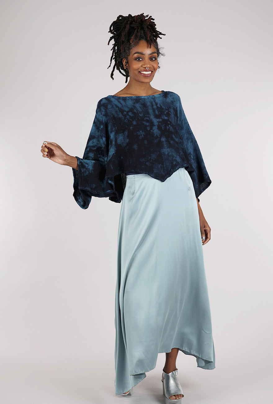 Oh My Gauze Vanna Top, Washed Sapphire