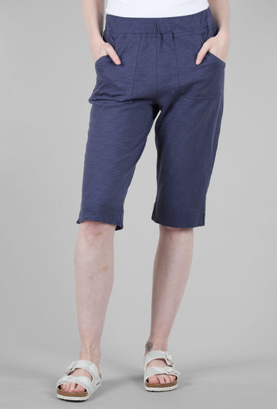 Escape by Habitat Cotton Slub Pedal Pusher, Navy