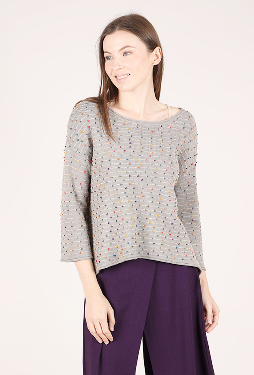Olivia by Habitat Mini Dot City Lights Pullover, Rockridge