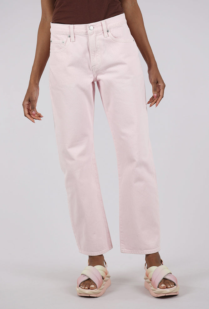 Pistola Lexi Mid Rise Bowed Straight, Blush