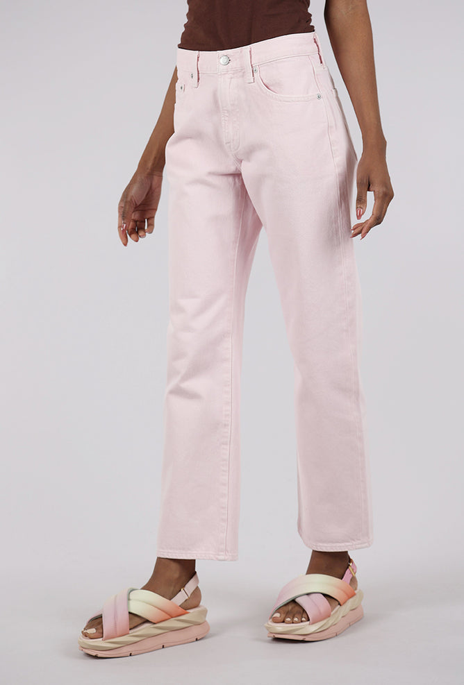 Pistola Lexi Mid Rise Bowed Straight, Blush