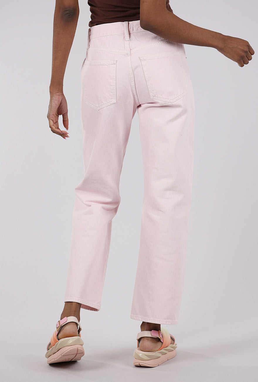Pistola Lexi Mid Rise Bowed Straight, Blush