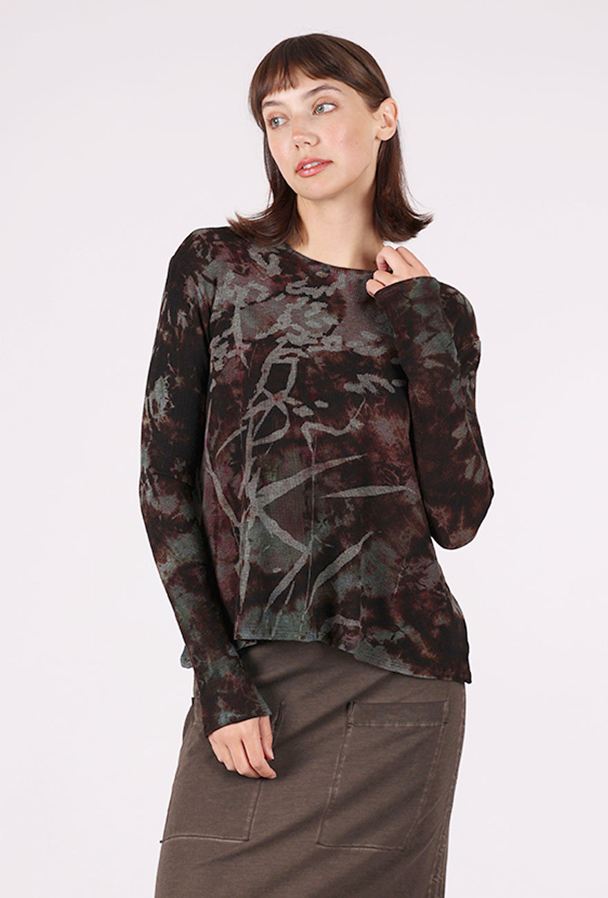 Heyne Bogut HB Thermal Crop Top, Stormy
