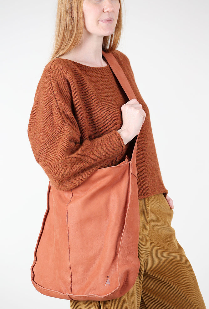 Sort Aarhus Rounded Handbag, Spice