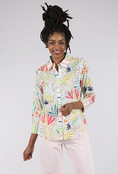 Tulip Crinkled Gretchen Shirt, Whimsy