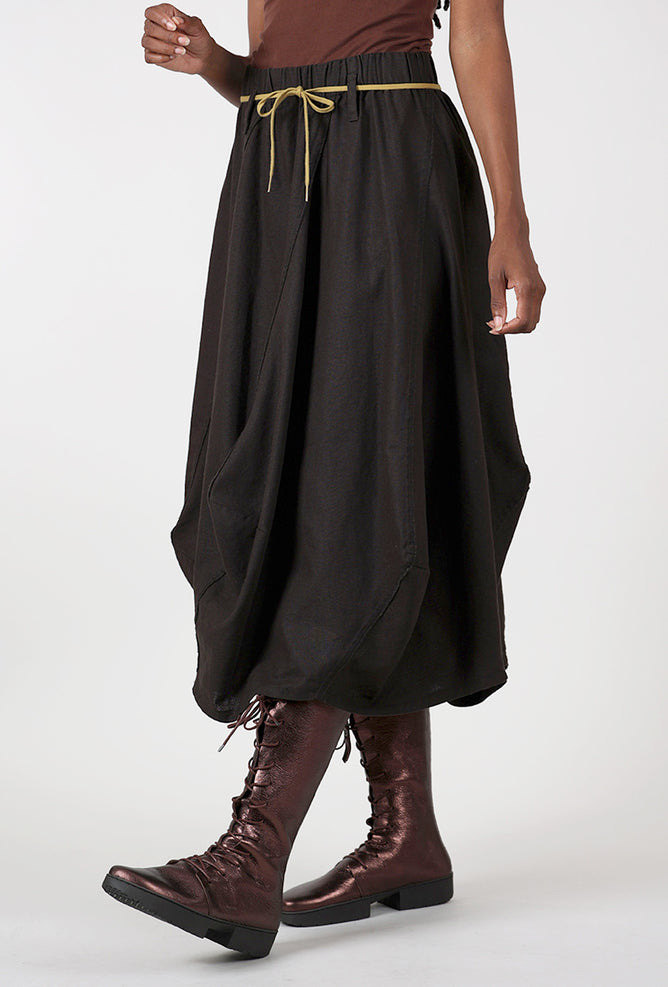 Lurdes Bergada Belle Skirt, Brown