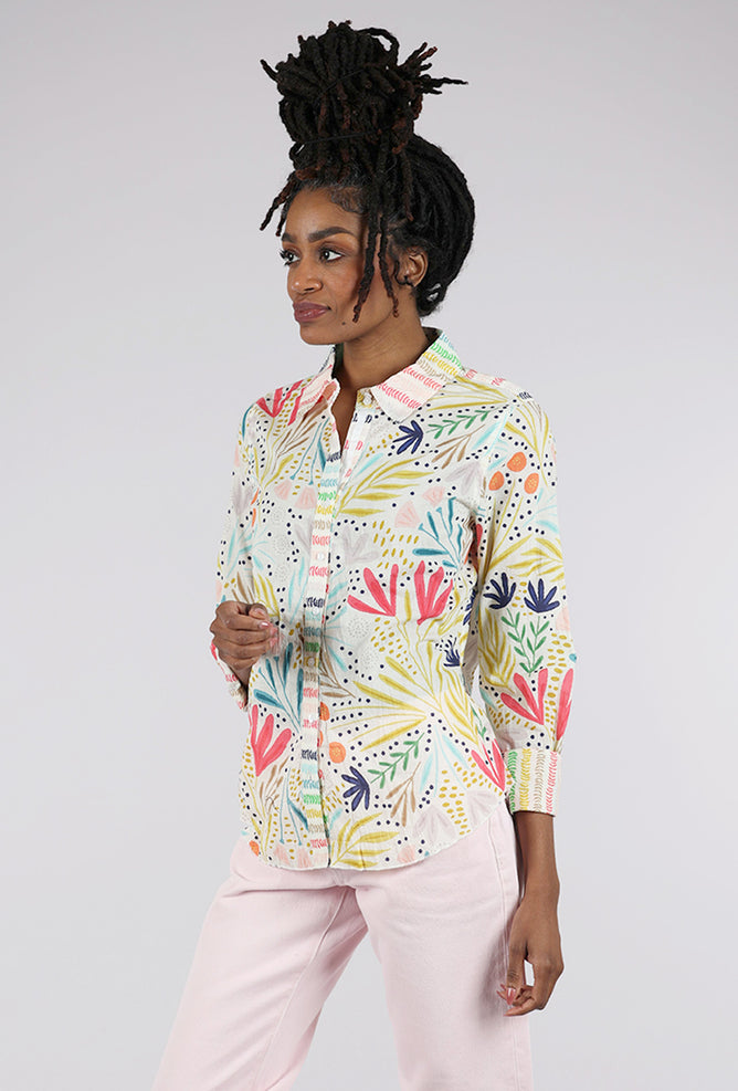 Tulip Crinkled Gretchen Shirt, Whimsy