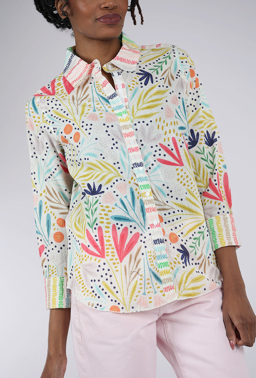 Tulip Crinkled Gretchen Shirt, Whimsy
