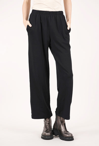 Bryn Walker Fleece Travel Pant, Black