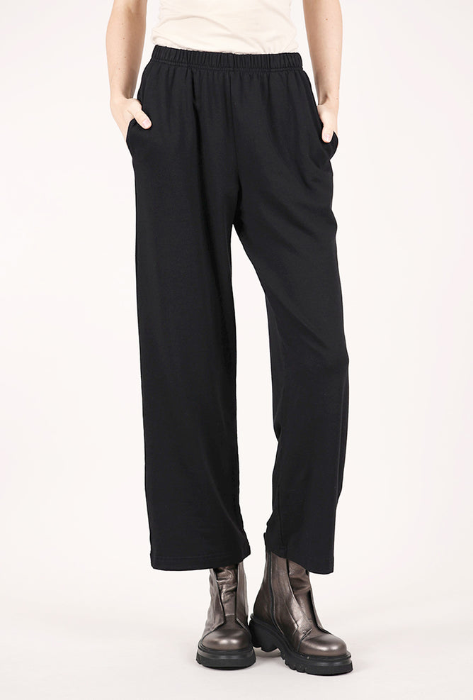 Bryn Walker Fleece Travel Pant, Black