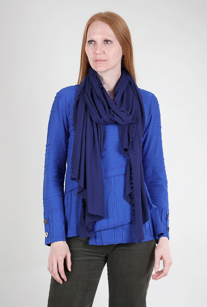 Grisal Love Cashmere Scarf, Blueberry