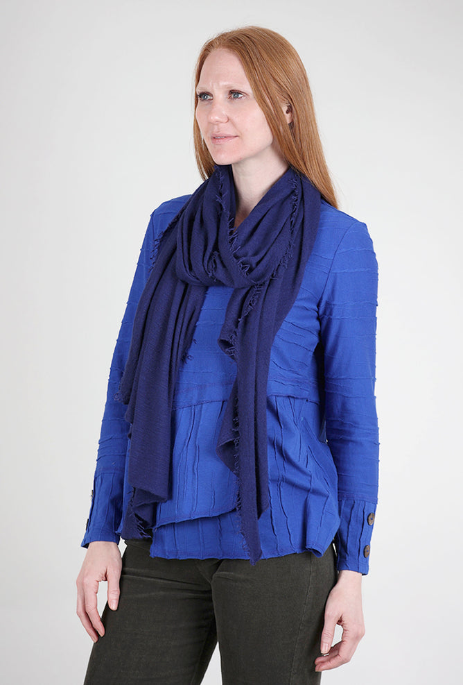 Grisal Love Cashmere Scarf, Blueberry