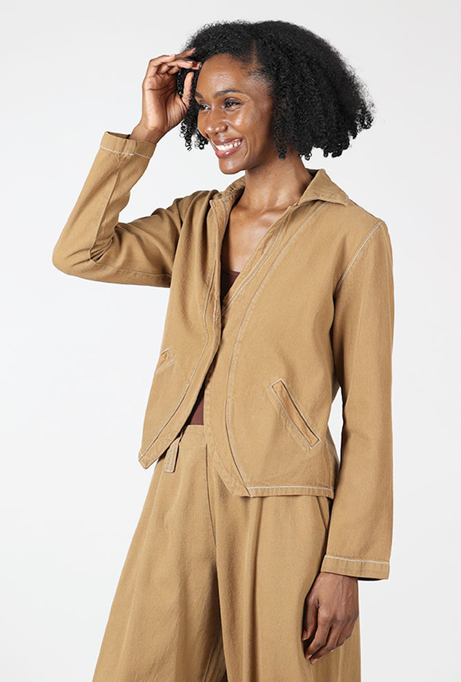 Cynthia Ashby Cameo Jacket, Oak