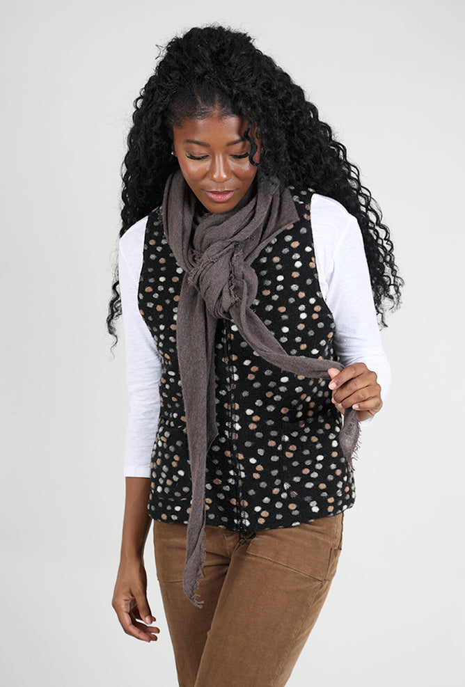 Grisal Grisal Love Cashmere Scarf, Brown Top