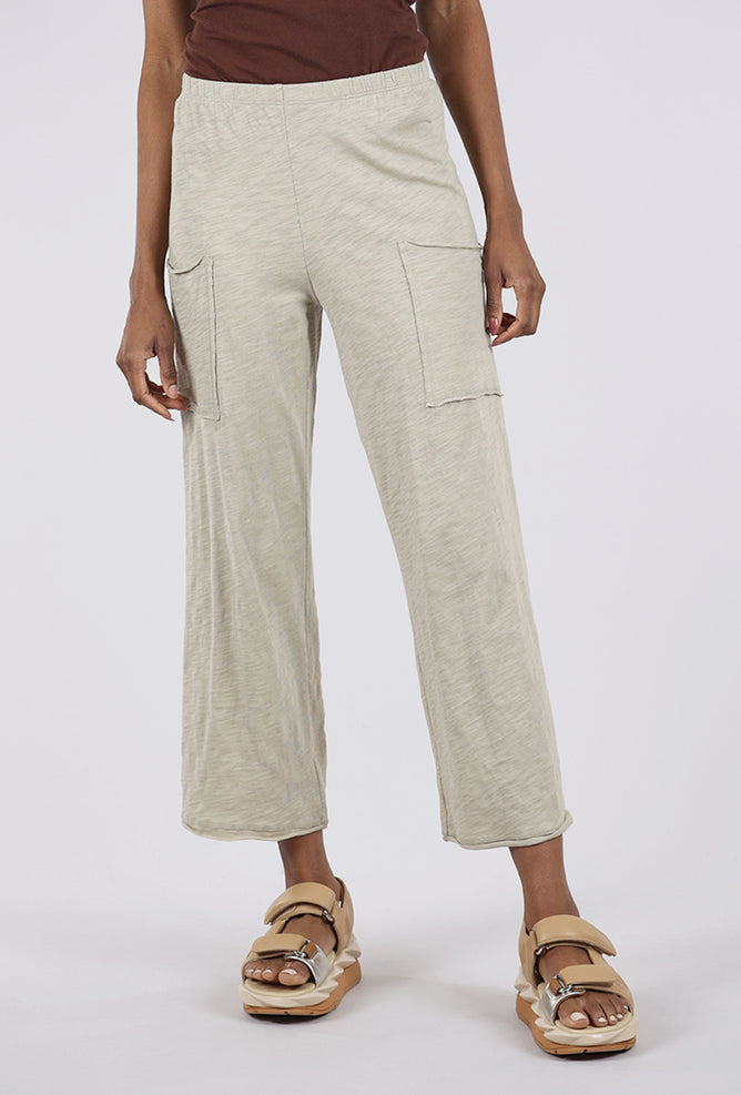 Escape by Habitat Cotton Slub Pocket Flood, Khaki