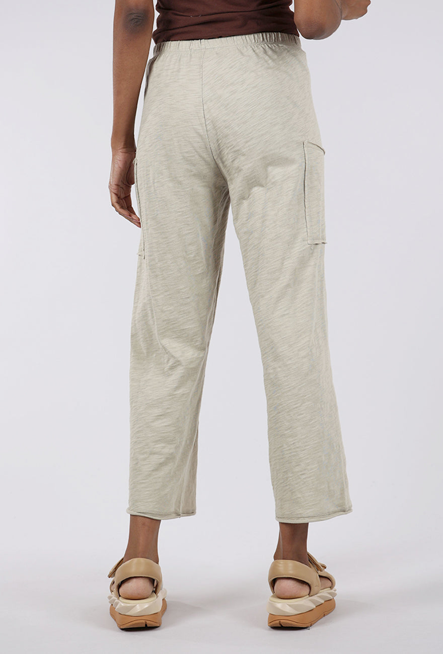 Escape by Habitat Cotton Slub Pocket Flood, Khaki