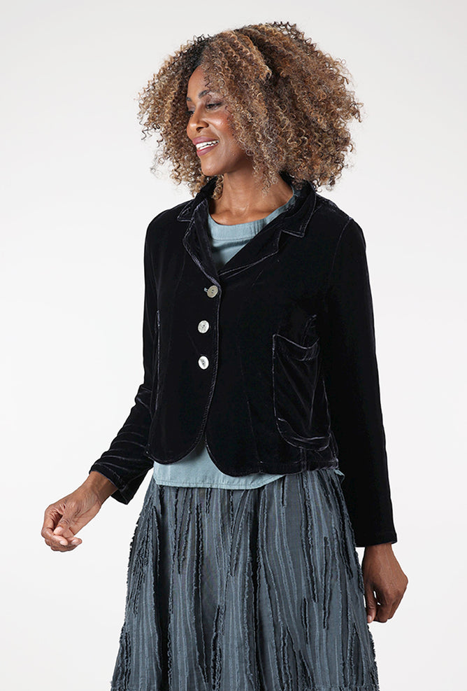 Grizas Velvet Janis Jacket, Steel