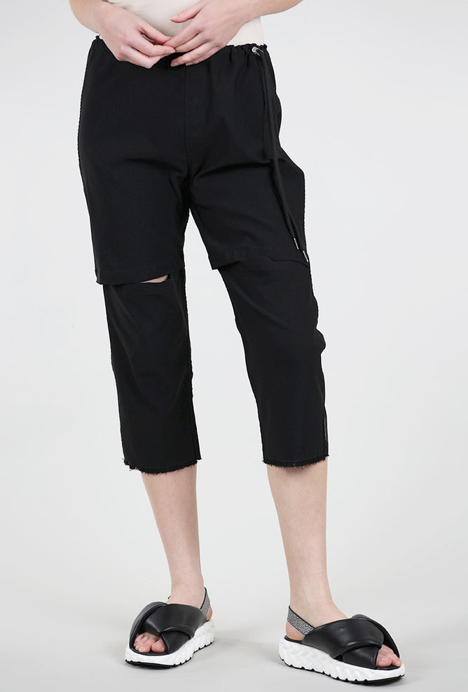 Paper Temples Remi Stretch Millennium Pant, Black