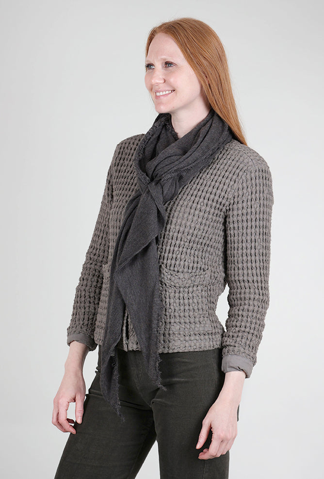 Grisal Love Cashmere Scarf, Black Coffee