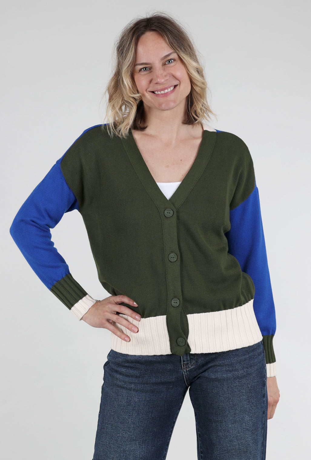 SKFK Harria Sweater, Deep Green